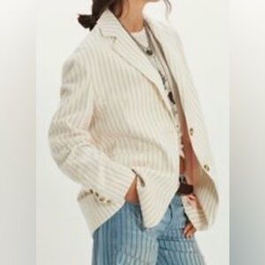 Free People Reggie Blazer/sz XL/NWT